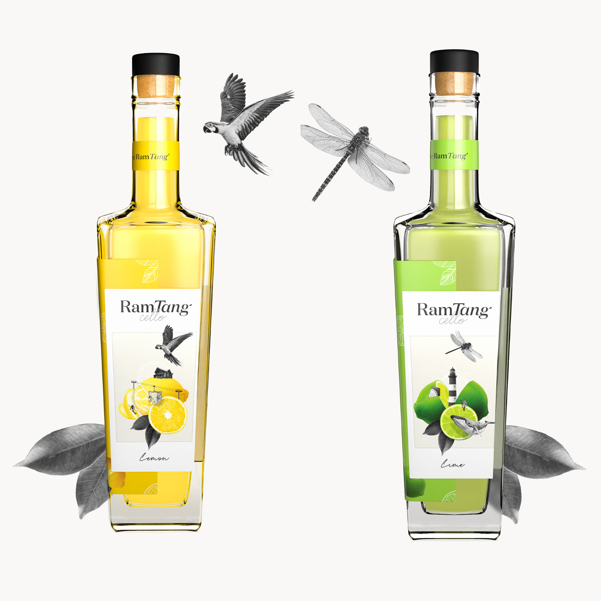 Lemon Cello & Lime Cello